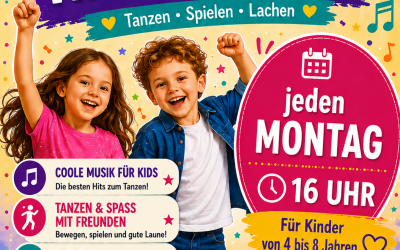 Tanzen – Spielen – Lachen                                     TSV KINDERDISCO